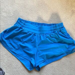 lululemon athletica Blue shorts, Hotty Hot High-Rise Lined Short 2.5"